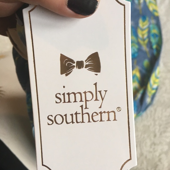 🌟LAST 2🌟NWT soft Simply Southern feather legging - Picture 5 of 5